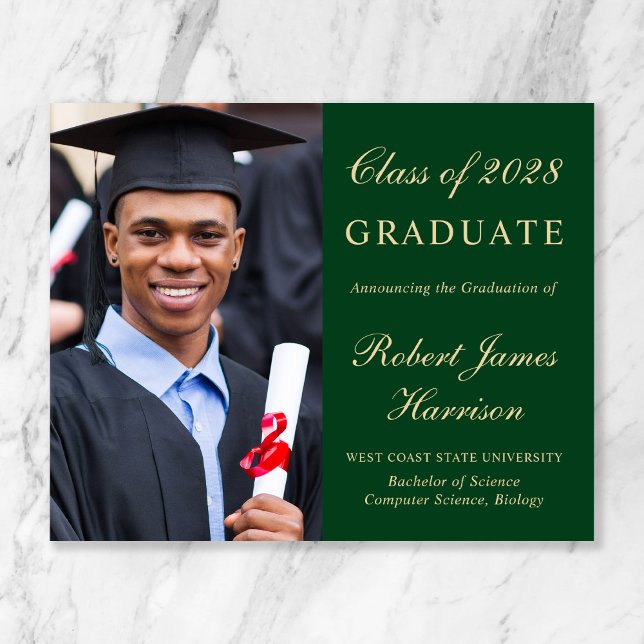 Ankündigung von Budget Foto Green Gold Abschluss (Von Creator hochgeladen)