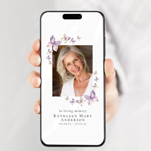 Ankündigung von Butterfets Foto Digital Memorial (Von Creator hochgeladen)