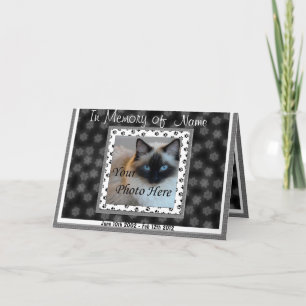 Ankündigung von Cat Memorial - Verlust von Haustie