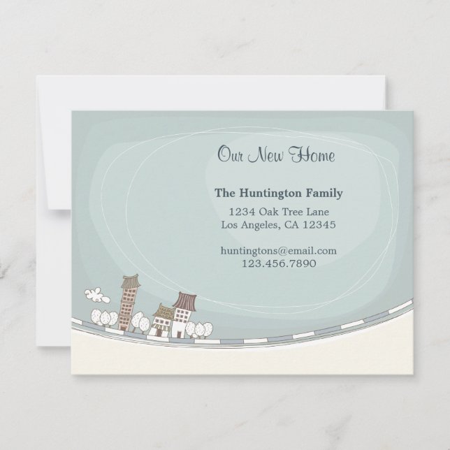 Ankündigung von Charming Zuhause Moving (Vorderseite)