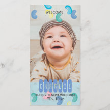 Ankündigung von Custom Jelly Beans Baby Foto