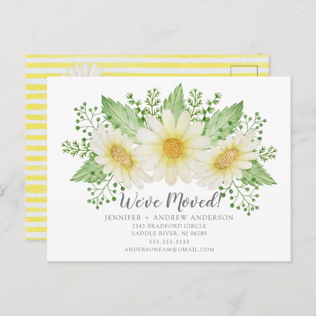 Ankündigung von Daisy Floral Moving (Vorne/Hinten)