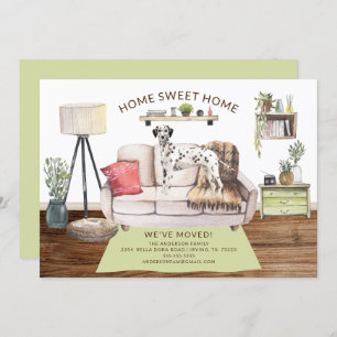 Ankündigung von Dalmatiner Hund-Bewegung