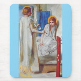 Ankündigung von Dante Gabriel Rossetti Mousepad