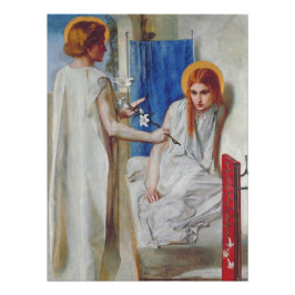 Ankündigung von Dante Gabriel Rossetti Poster