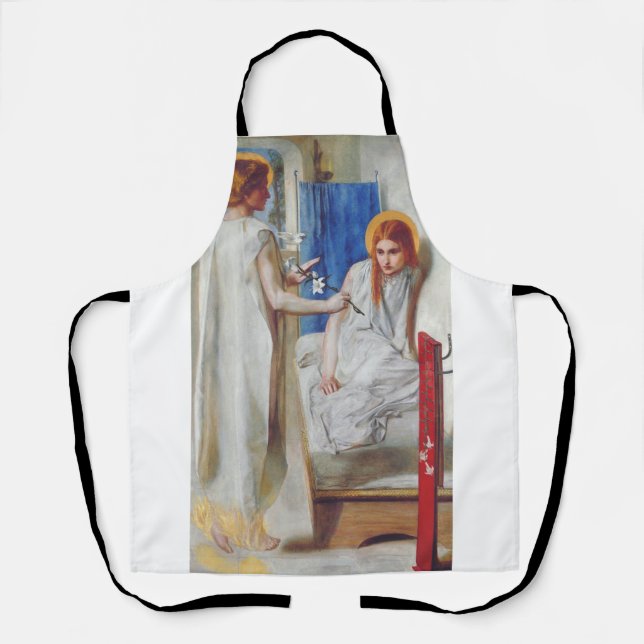 Ankündigung von Dante Gabriel Rossetti Schürze (Vorderseite)