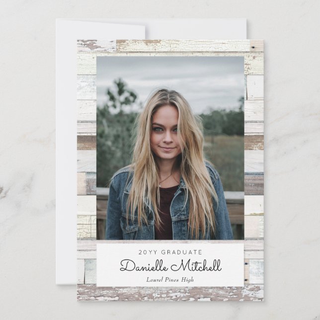 Ankündigung von depressivem Wood Grad Foto (Vorderseite)