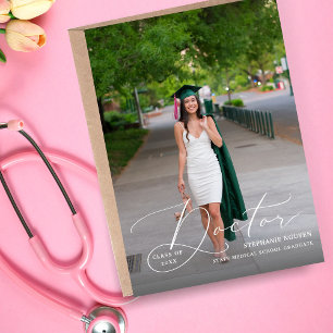 Ankündigung von Doktor Elegant Foto Graduate