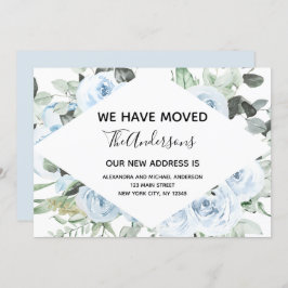 Ankündigung von Dusty Blue Floral Moving