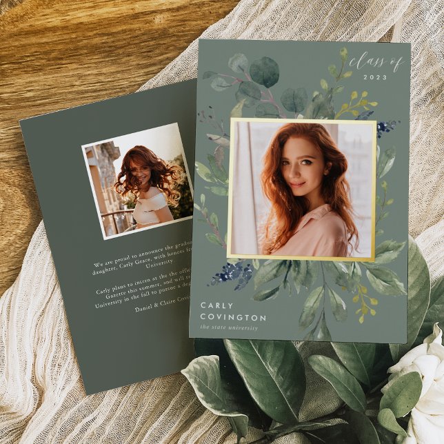 Ankündigung von Eukalyptus & Sage Foil Abschluss (Von Creator hochgeladen)