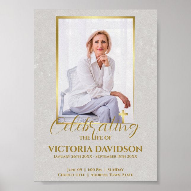 Ankündigung von Facebook Beerdigung Sofortdownload Poster (Vorne)