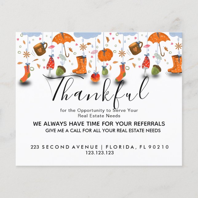 Ankündigung von FALL-Befassungen für echte Anwesen Flyer (Vorne)