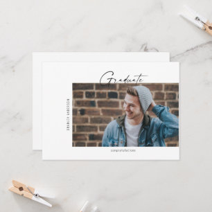 Ankündigung von Foto Abschluss