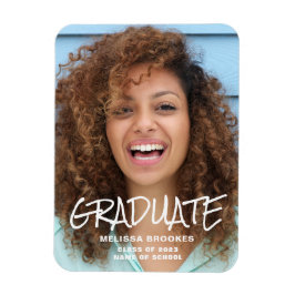 Ankündigung von Foto Abschluss Magnet