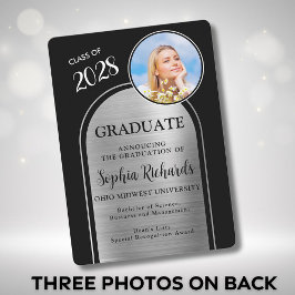 Ankündigung von Foto Arch Black Silver Abschluss