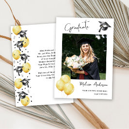 Ankündigung von Foto Graduate Balloons