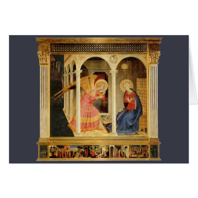 Ankündigung von Fra Angelico, Kunst der Renaissanc (Vorderseite (Horizontal))