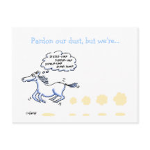 Ankündigung von "Funny Horse Cartoon Business Movi