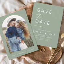 Ankündigung von "Green Save the Date"-Fotos für di