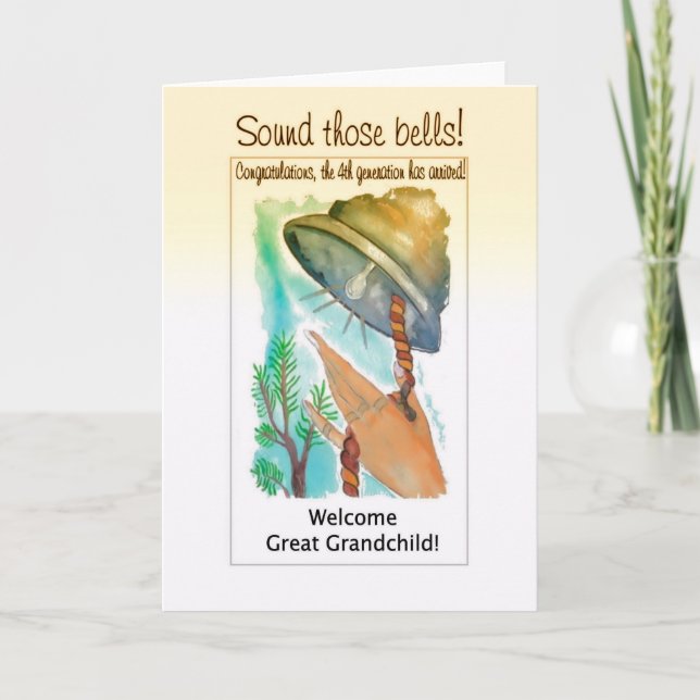 Ankündigung von Großkind (Vorderseite)