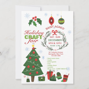 Ankündigung von Holiday Craft Fair