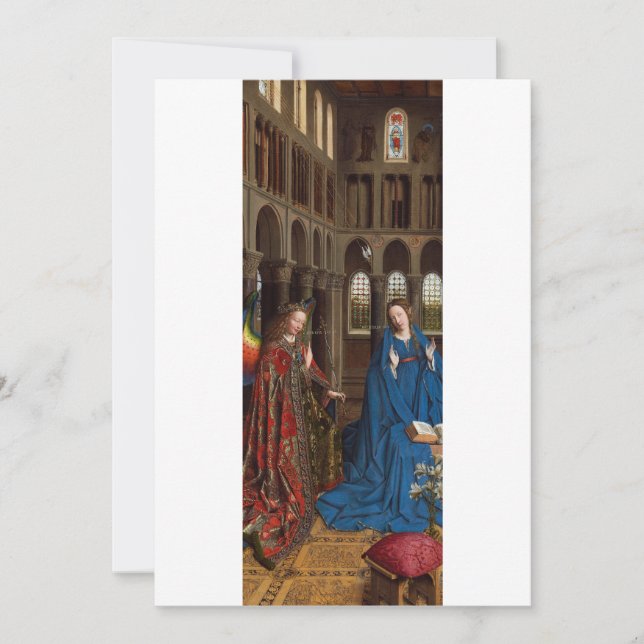 Ankündigung von Jan van Eyck (Vorderseite)