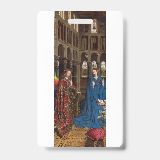 Ankündigung von Jan van Eyck Ausweis (Vorderseite)
