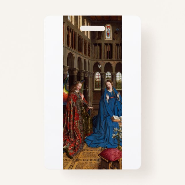 Ankündigung von Jan van Eyck Ausweis (Vorderseite)