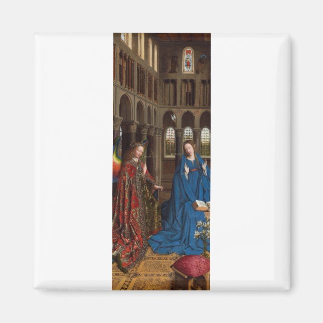 Ankündigung von Jan van Eyck Magnet (Vorne)