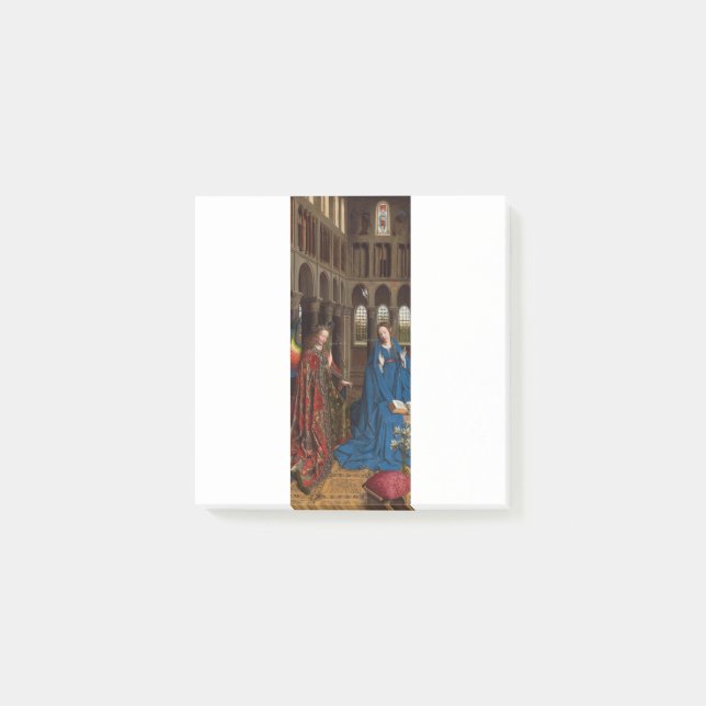 Ankündigung von Jan van Eyck Post-it Klebezettel (Vorderseite)