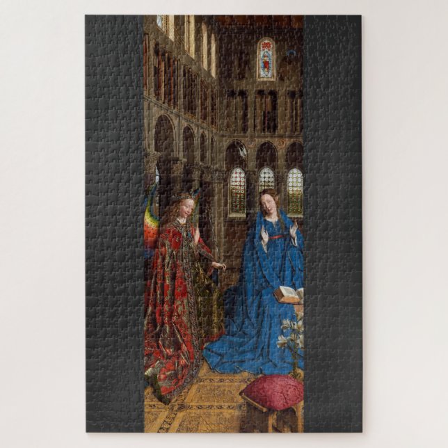 Ankündigung von Jan van Eyck Puzzle (Vertikal)