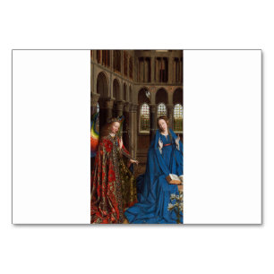Ankündigung von Jan van Eyck Tischnummer