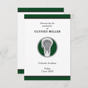 Ankündigung von Lacrosse Abschluss