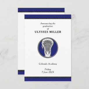 Ankündigung von Lacrosse Abschluss