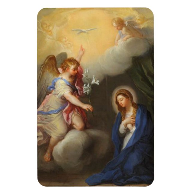 Ankündigung von Mary Angel Gabriel Magnet (Vertikal)