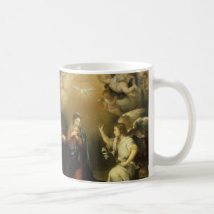 Ankündigung von Mary und Archangel Gabriel Fine Ar Tasse