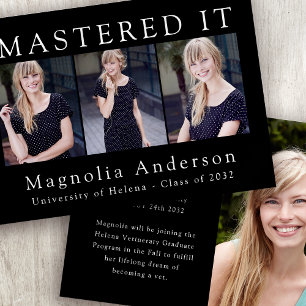 Ankündigung von "Mastered IT Foto Abschluss"