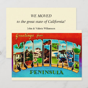 Ankündigung von Monterey CA Map Moving