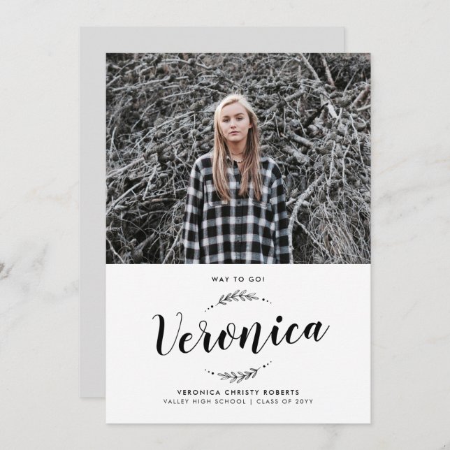 Ankündigung von Nature Light Abschluss (Vorne/Hinten)