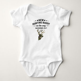 Ankündigung von New Hunting Buddy Baby Strampler