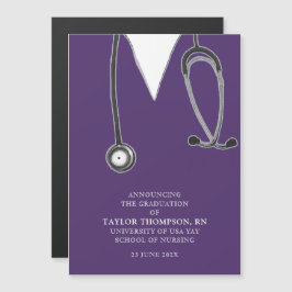 Ankündigung von Nurse Abschluss