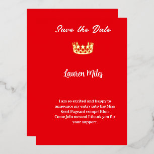 Ankündigung von Pageant