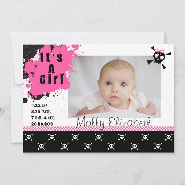 Ankündigung von Punk Rock (Vorderseite)