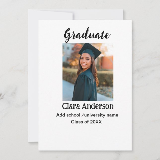 Ankündigung von QR-Abschluss (Vorderseite)