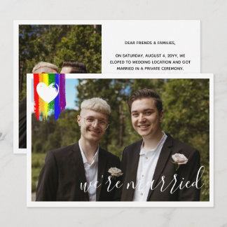 Ankündigung von Rainbow Pride Heart Gay