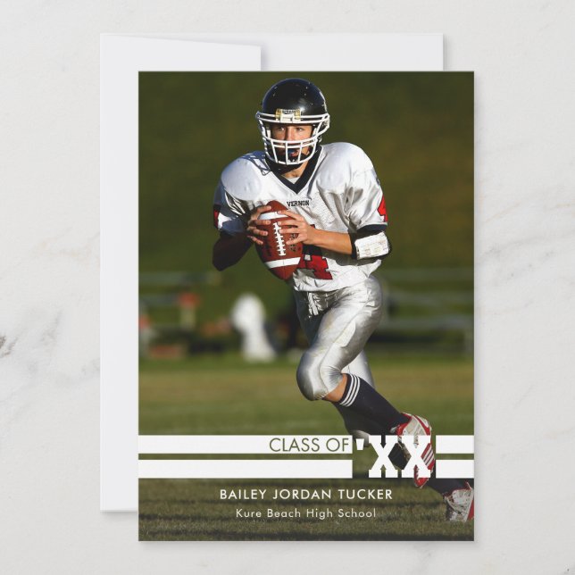 Ankündigung von Red Sporty Foto Abschluss (Vorderseite)