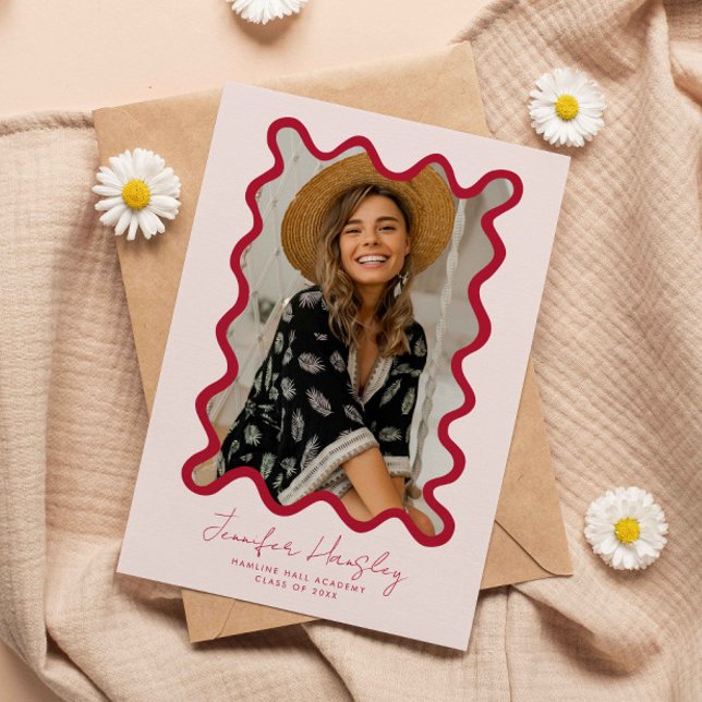 Ankündigung von Red Squigly Foto Frame Abschluss (Von Creator hochgeladen)