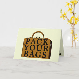 Ankündigung von Reiserouten Vintage Trunk-Vorlage