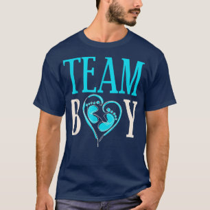 Ankündigung von Schwangerschaft und Geschlecht von T-Shirt