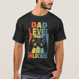 Ankündigung von Schwangerschaft Vater Level Entspe T-Shirt